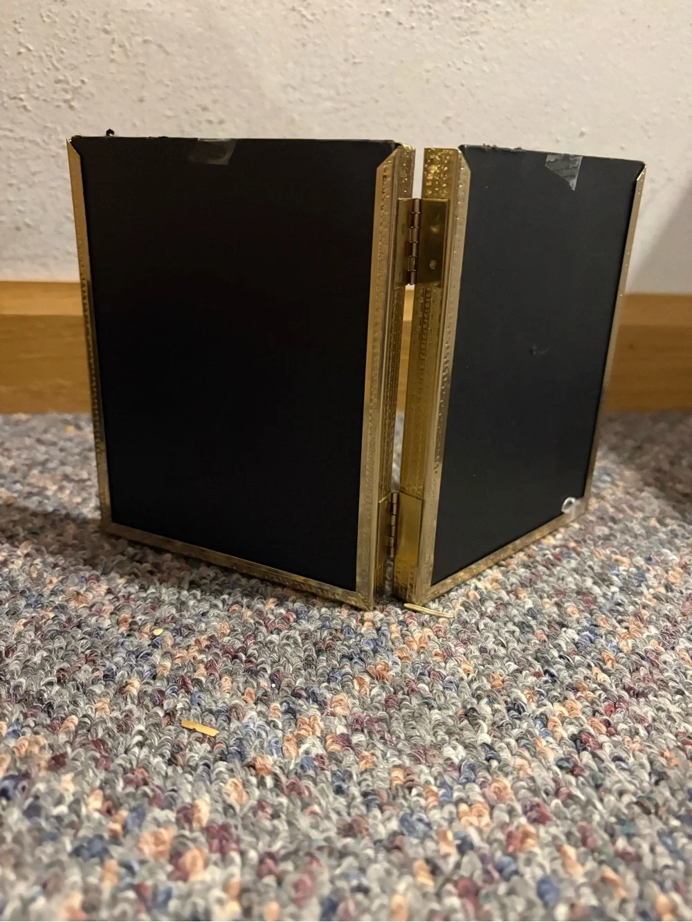 Classic Gold Double Picture Frame
